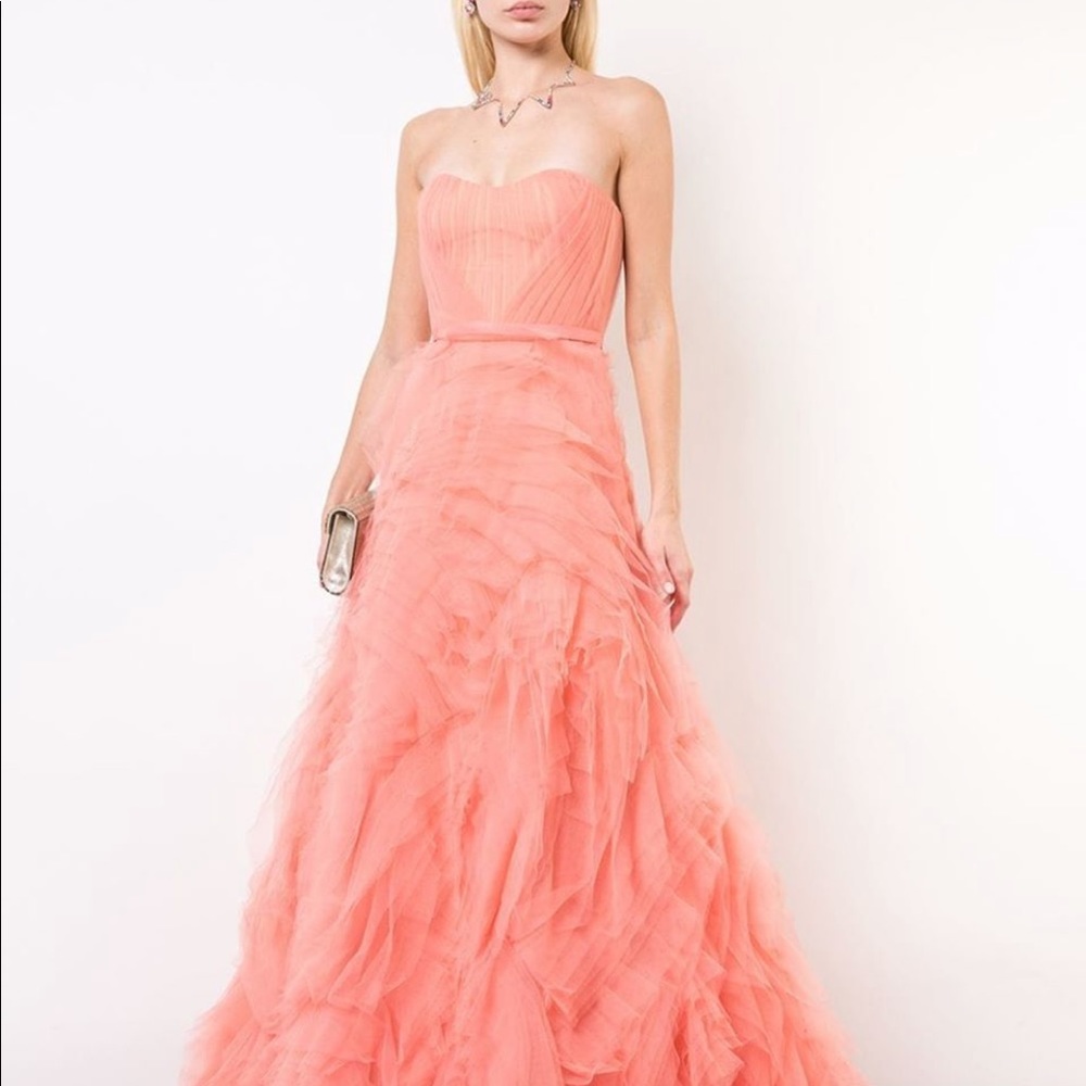 Marchesa Note Tulle Gown